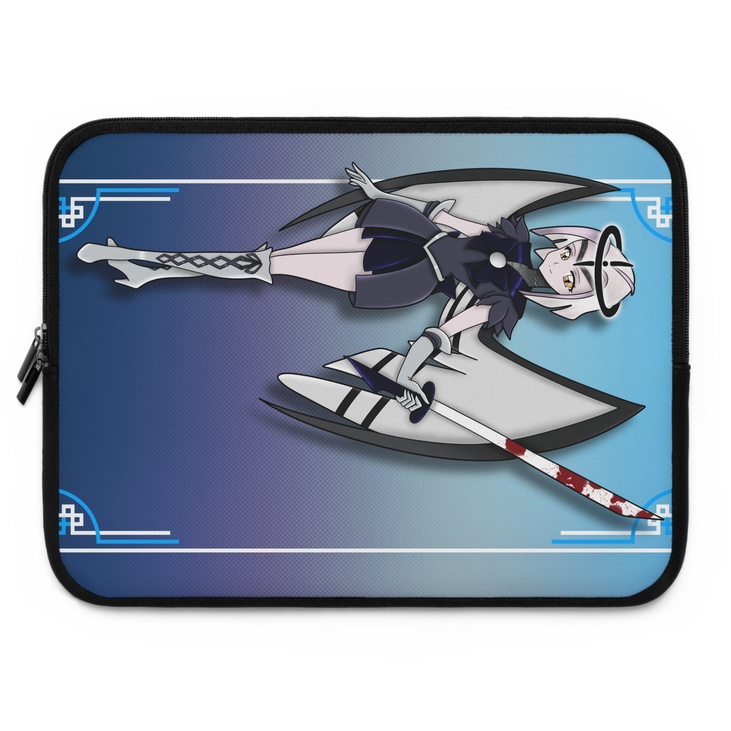 Space Warrior Lute Laptop Sleeve