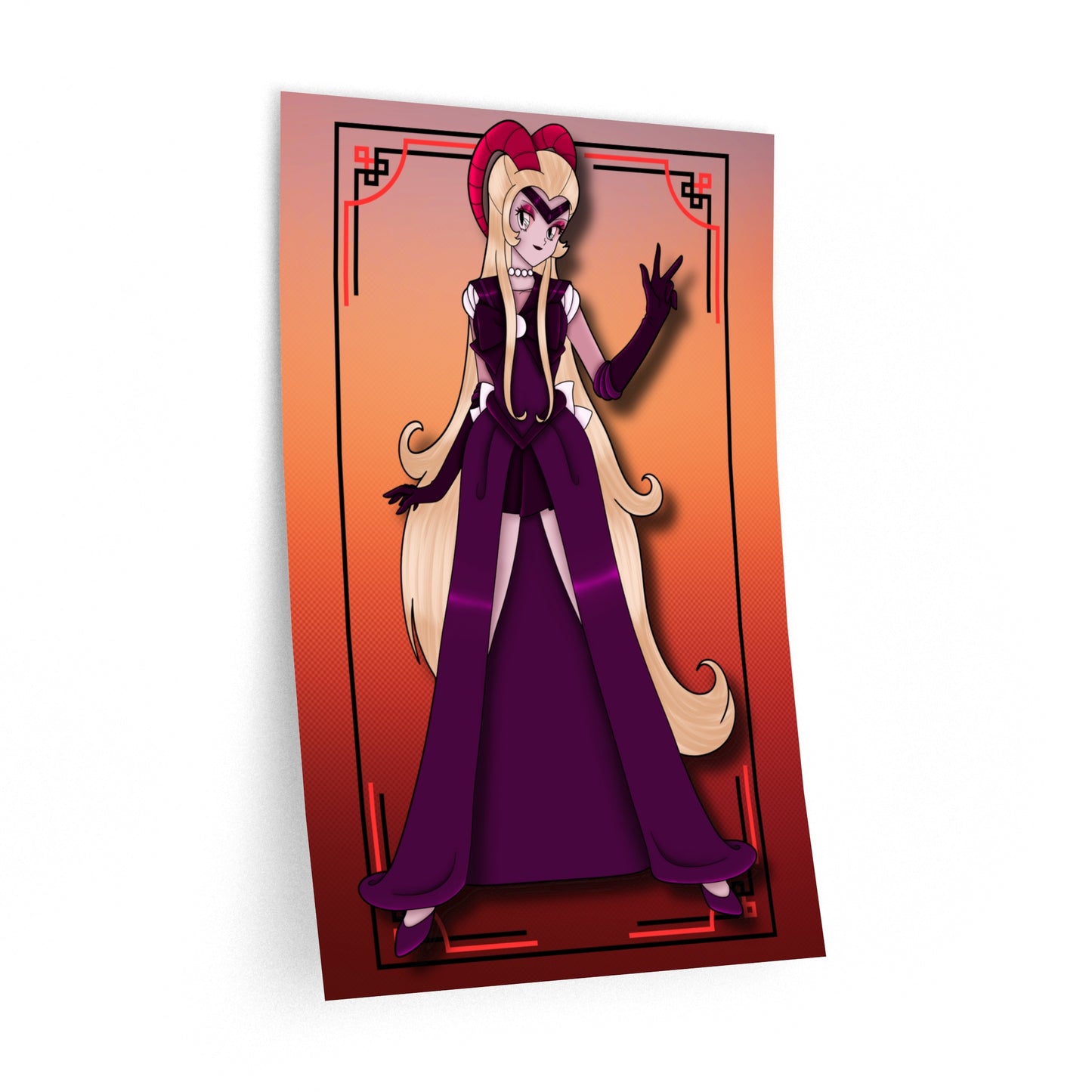 Space Warrior Lilith Wall Decals