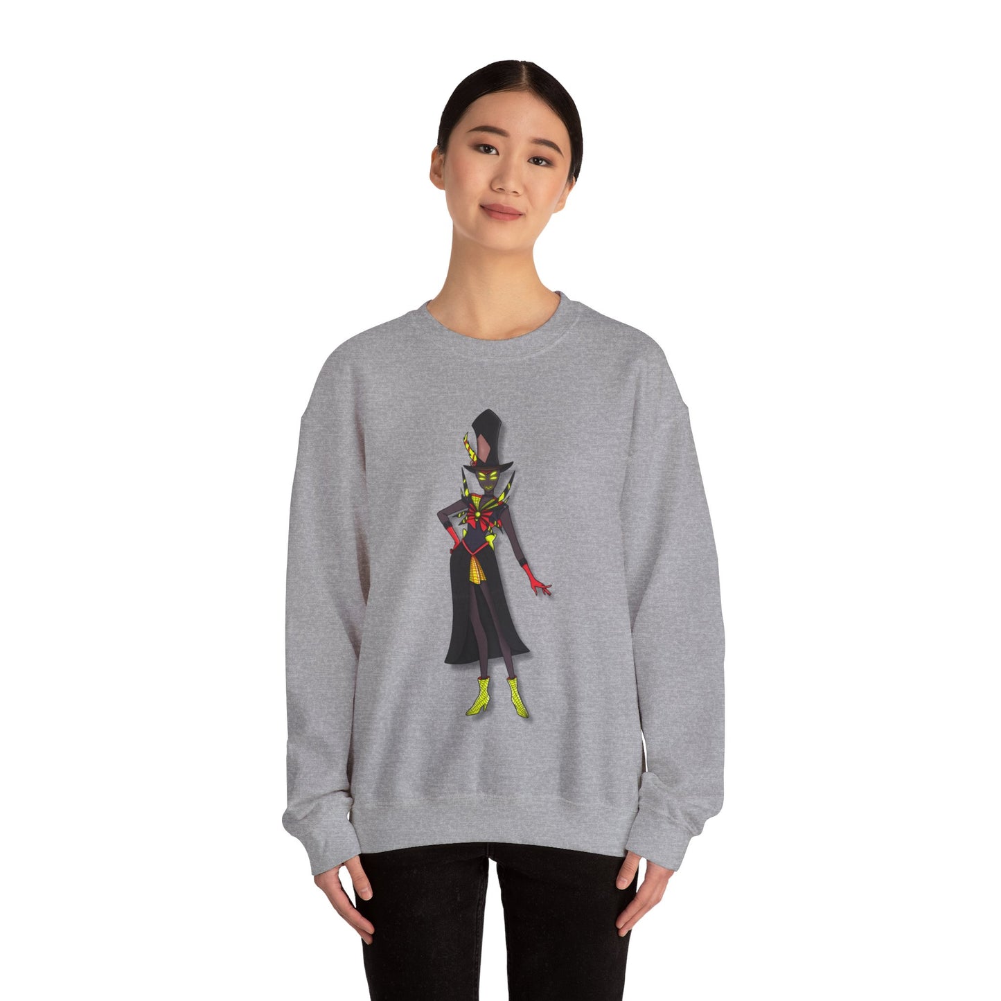 Space Warrior Zestial Heavy Blend™ Crewneck Sweatshirt