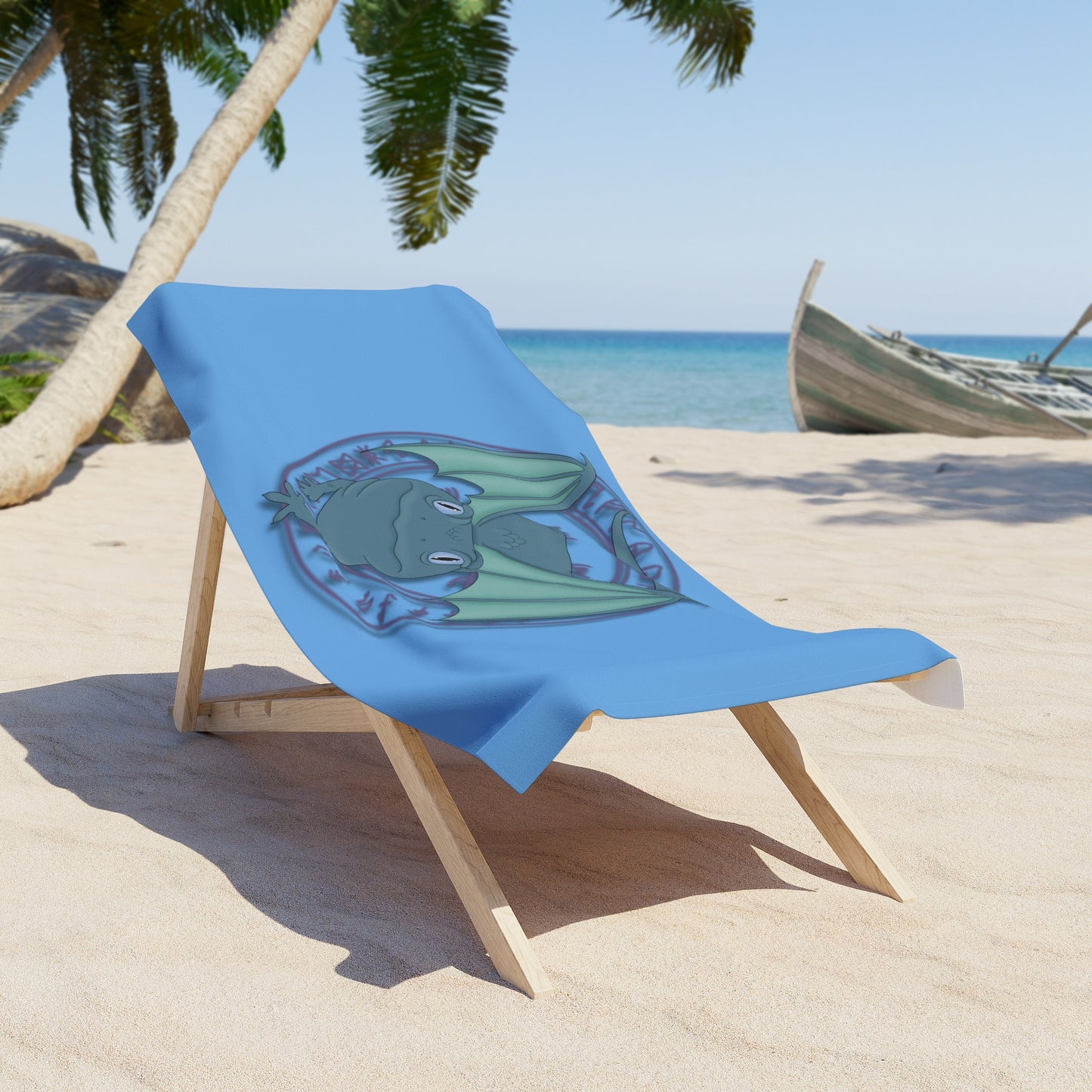 Baby Dragon Beach Towel