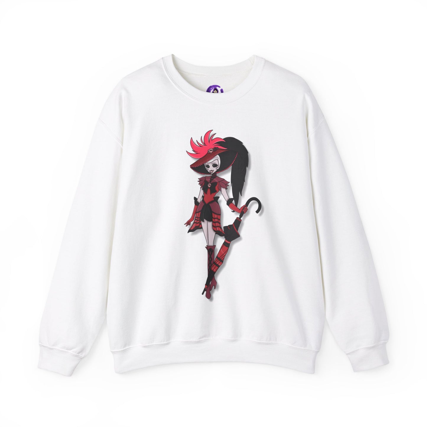 Space Warrior Rosie Heavy Blend™ Crewneck Sweatshirt