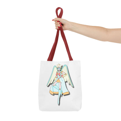 Space Warrior Saint Peter Tote Bag