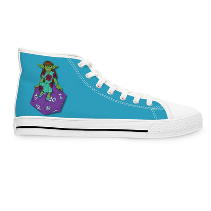 Goblin on a d20 Women's High Top Sneakers