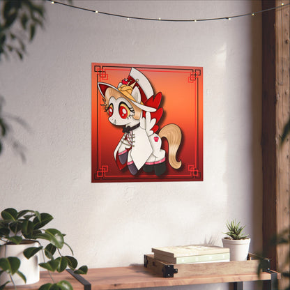 Pony Lucifer Matte Vertical Posters