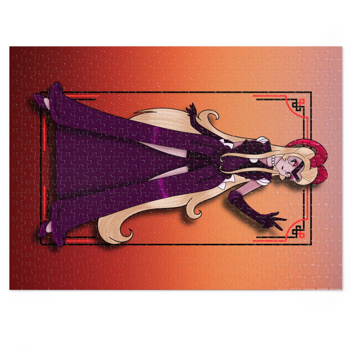 Space Warrior Lilith Jigsaw Puzzle