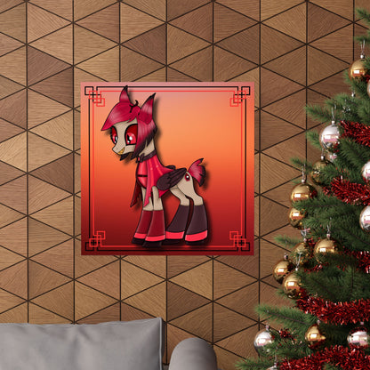 Pony Alastor Matte Vertical Posters