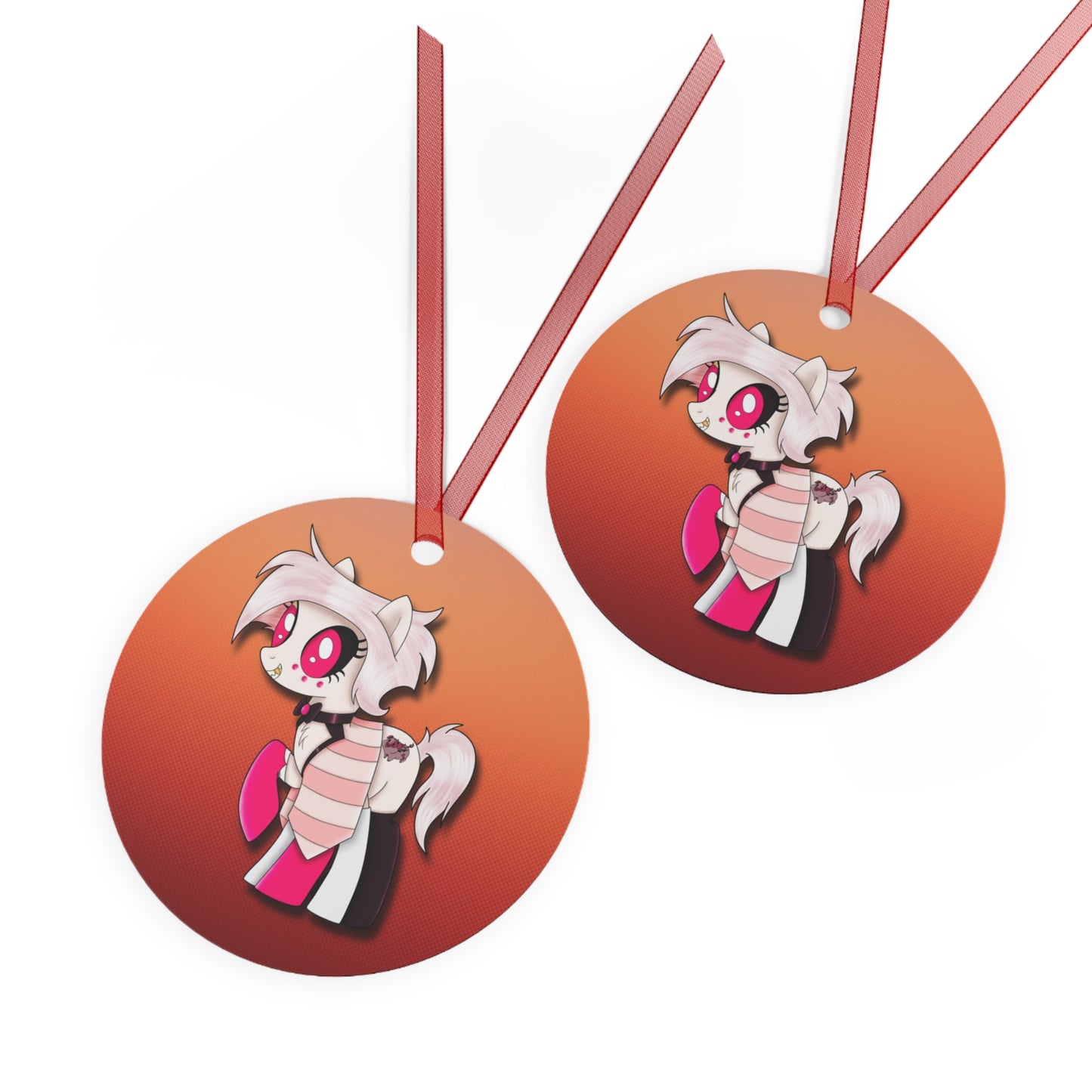 Pony Angel Dust Metal Ornaments