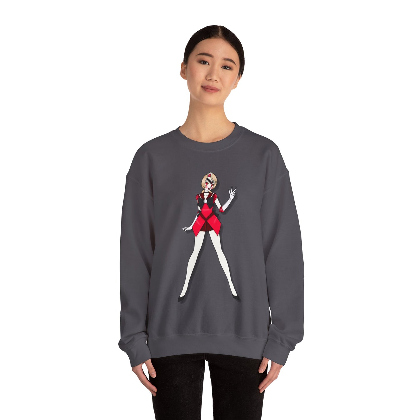 Space Warrior Charlie Heavy Blend™ Crewneck Sweatshirt