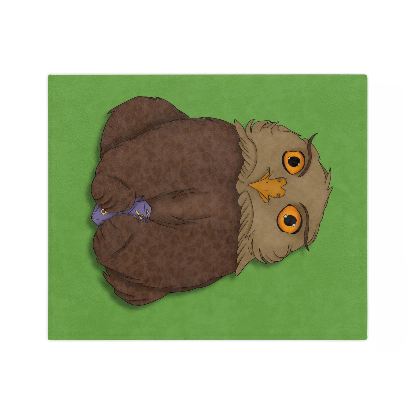 Owlbear Cub Velveteen Microfiber Blanket