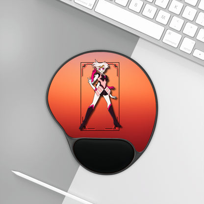 Space Warrior Angel Dust Mouse Pad With Wrist Rest