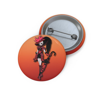 Space Warrior Rosie Pin Button