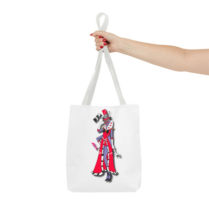 Space Warrior Valentino Tote Bag