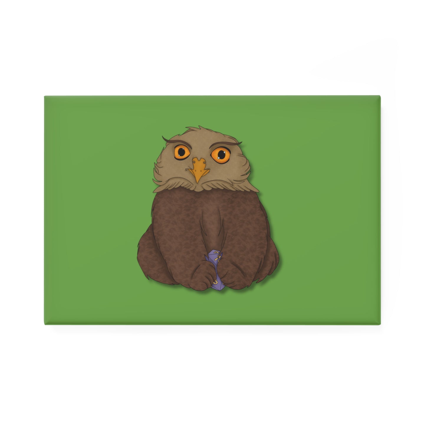 Owlbear Cub Button Magnet