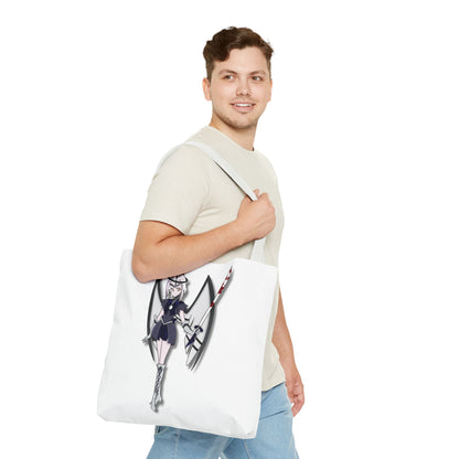 Space Warrior Lute Tote Bag (AOP)