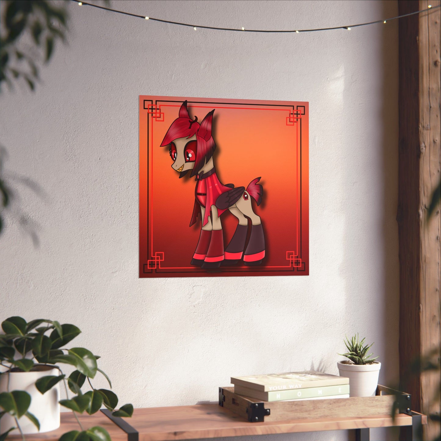 Pony Alastor Matte Vertical Posters