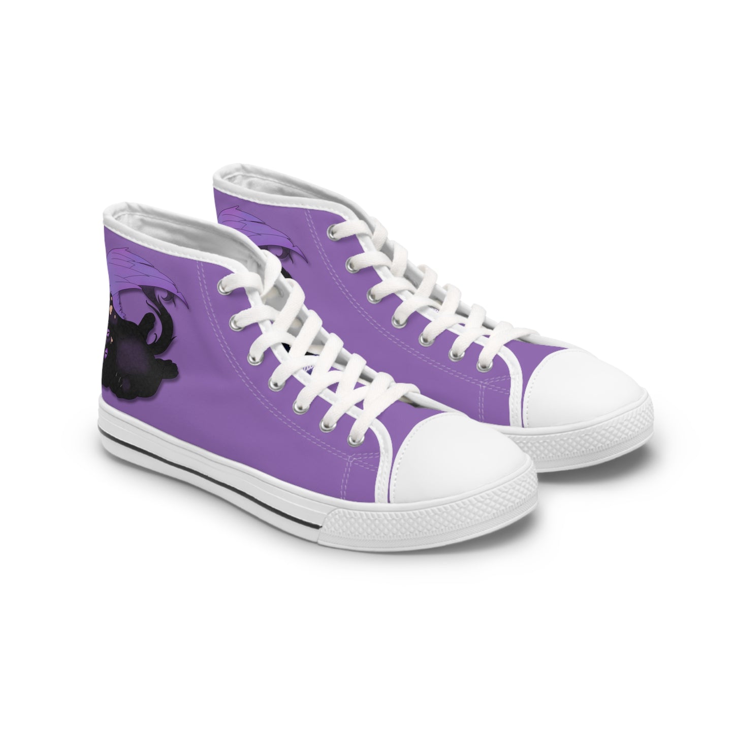 Winged Kitten Women's High Top Sneakers