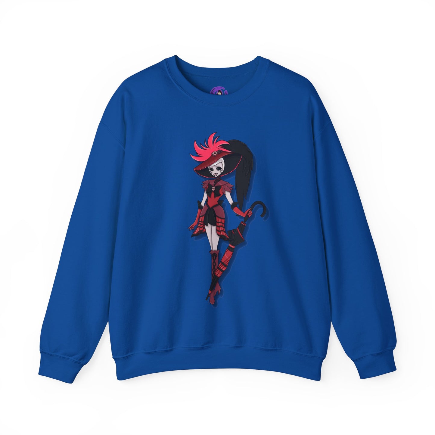 Space Warrior Rosie Heavy Blend™ Crewneck Sweatshirt