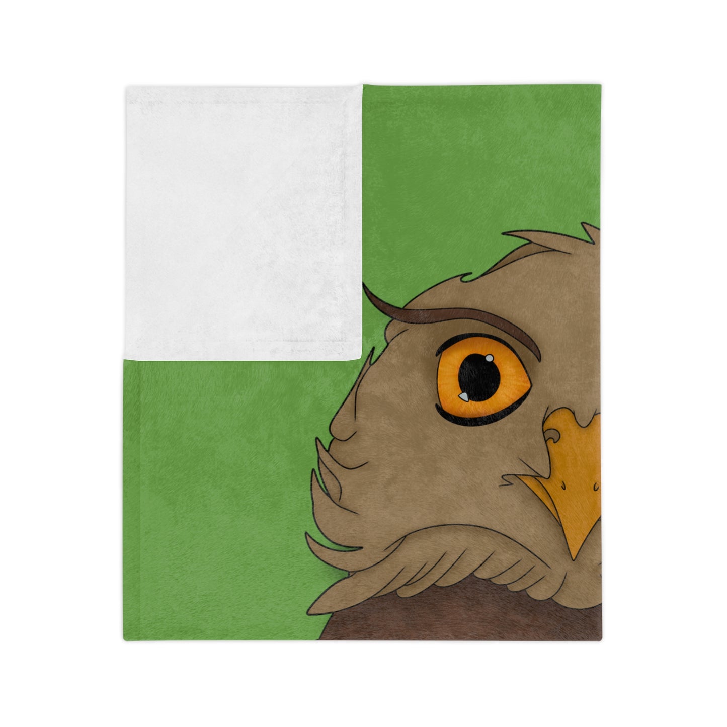 Owlbear Cub Velveteen Microfiber Blanket