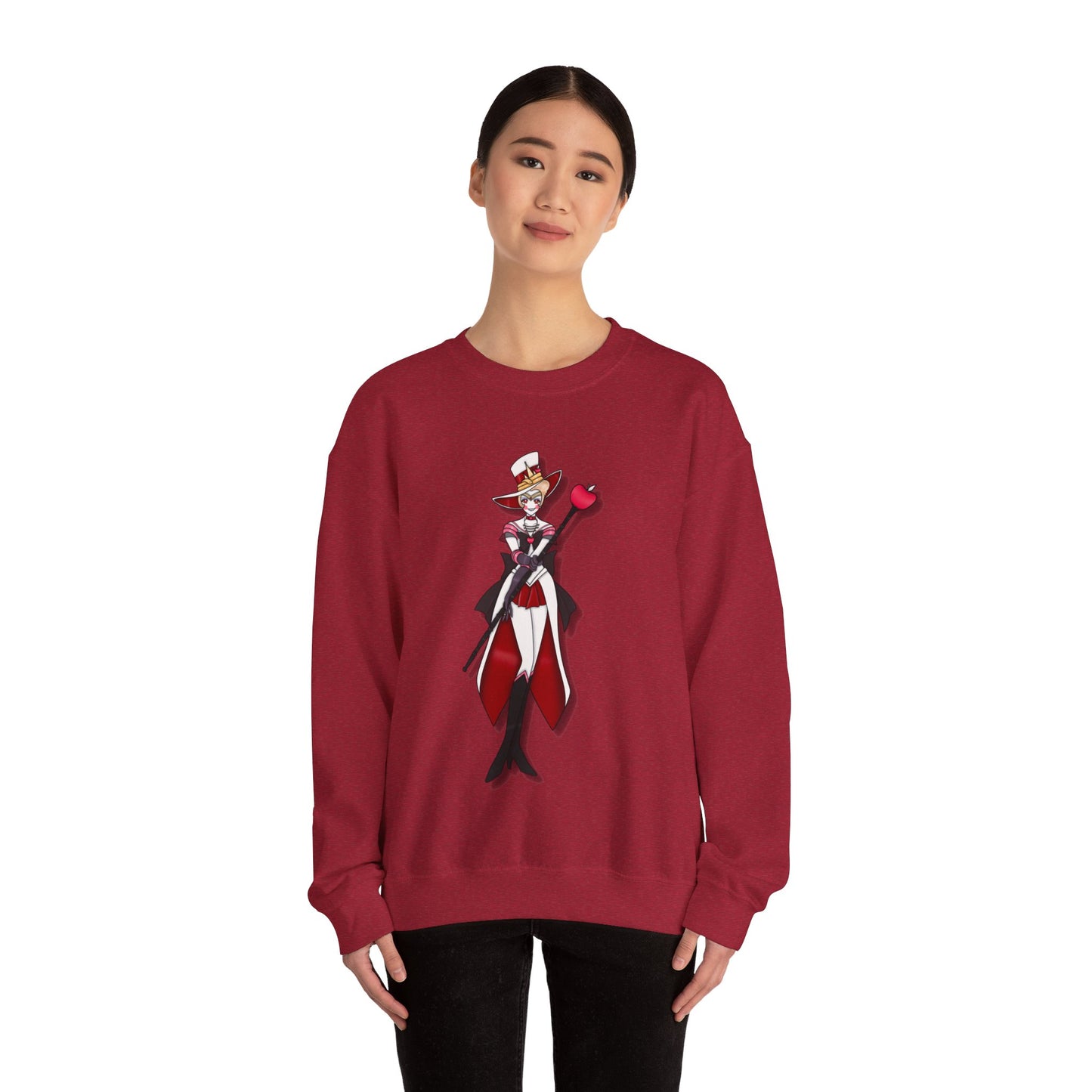 Space Warrior Lucifer Heavy Blend™ Crewneck Sweatshirt