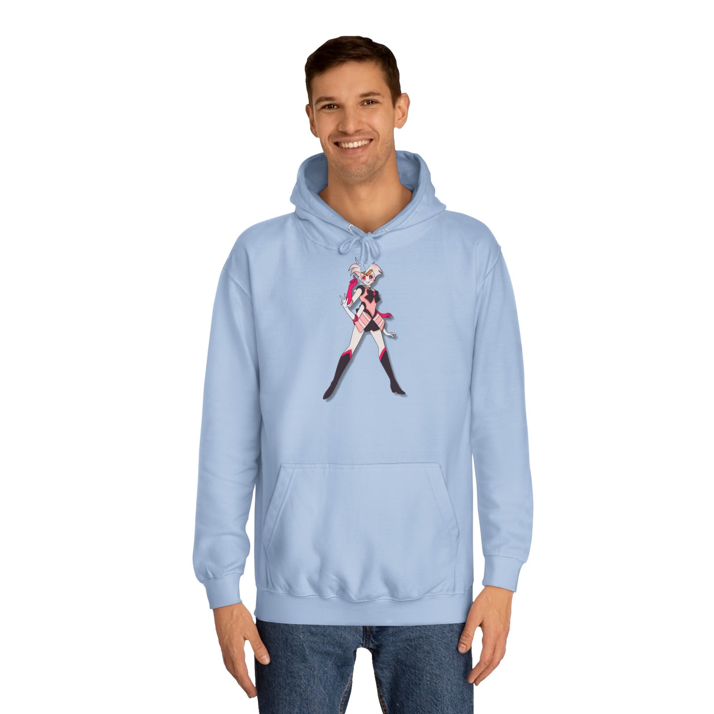 Space Warrior Angel Dust College Hoodie