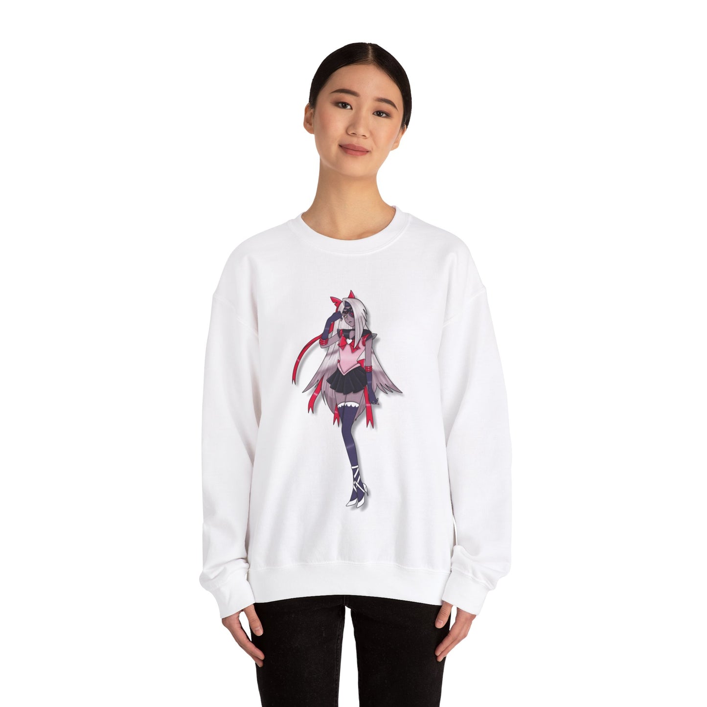 Space Warrior Vaggie Heavy Blend™ Crewneck Sweatshirt