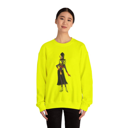 Space Warrior Zestial Heavy Blend™ Crewneck Sweatshirt