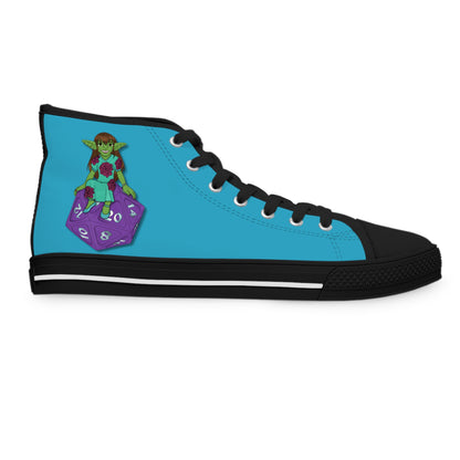 Goblin on a d20 Women's High Top Sneakers