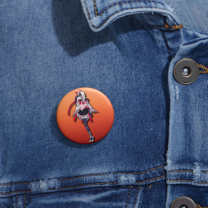 Space Warrior Vaggie Pin Button