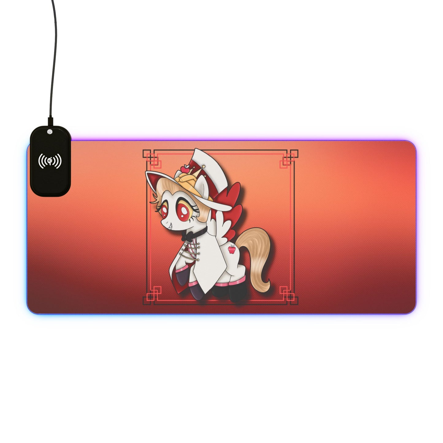 Pony Lucifer LED Gaming Mouse Pad