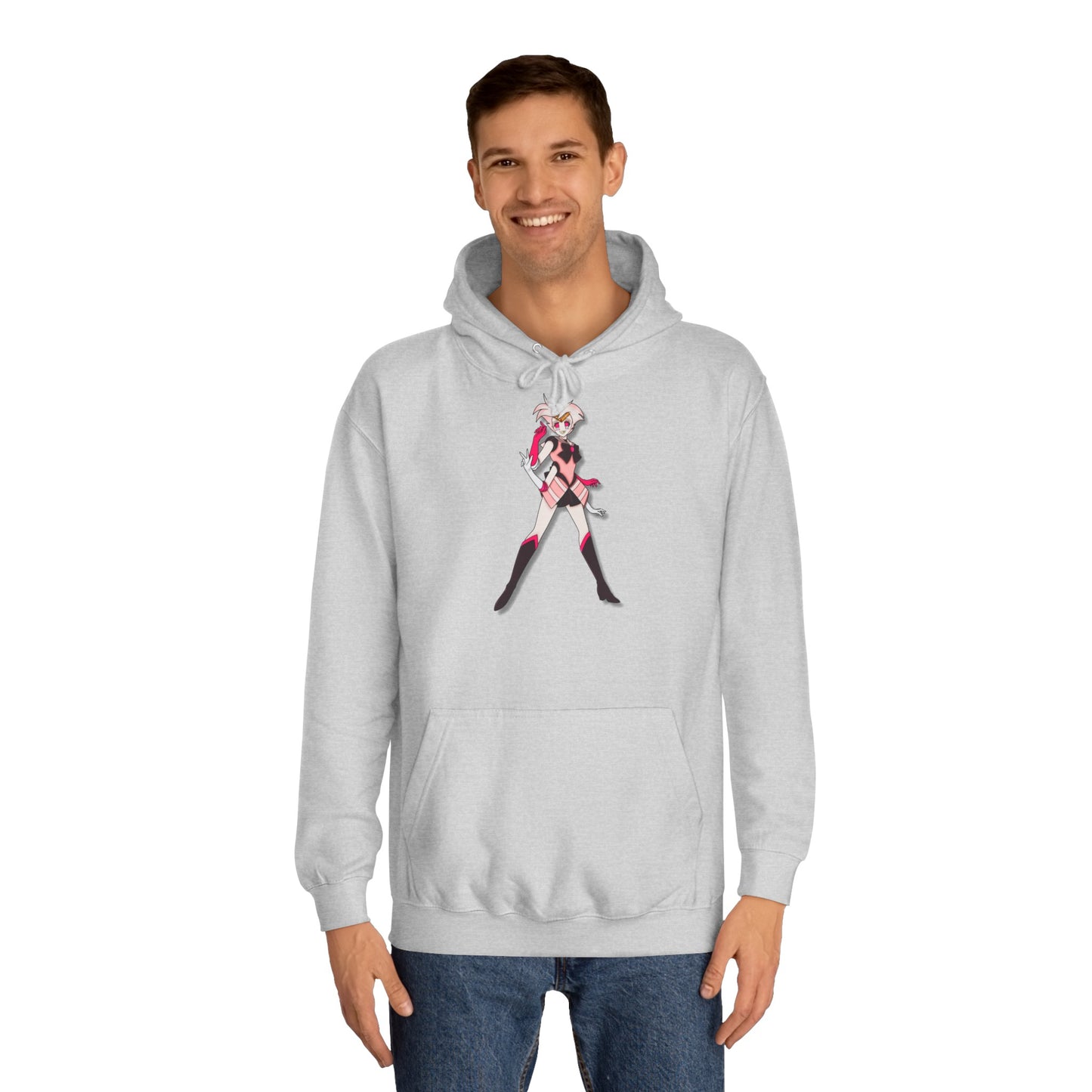 Space Warrior Angel Dust College Hoodie