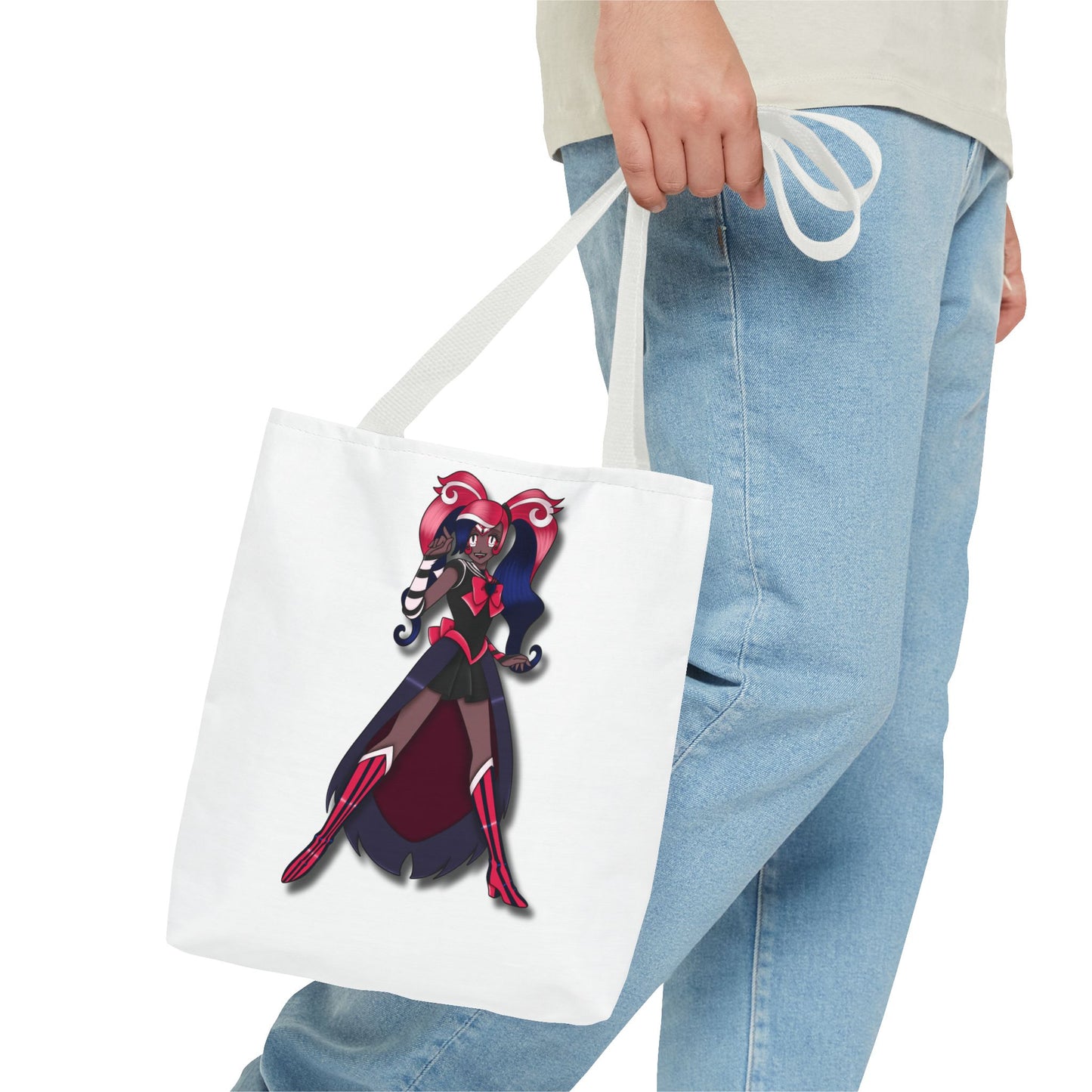 Space Warrior Velvette Tote Bag