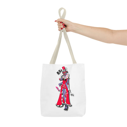 Space Warrior Valentino Tote Bag