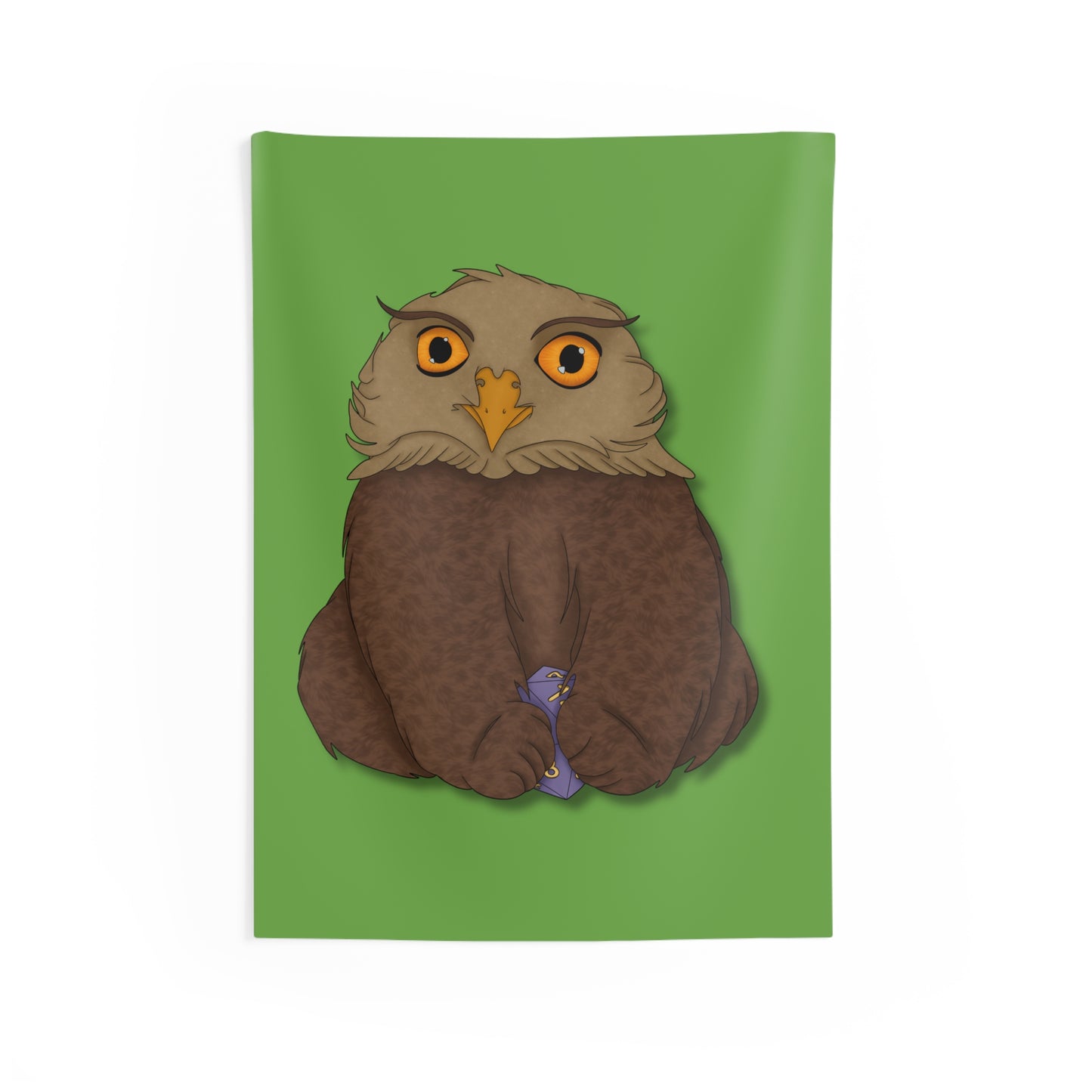 Owlbear Cub Indoor Wall Tapestries