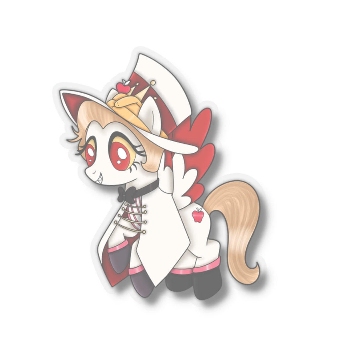 Pony Lucifer Kiss-Cut Stickers