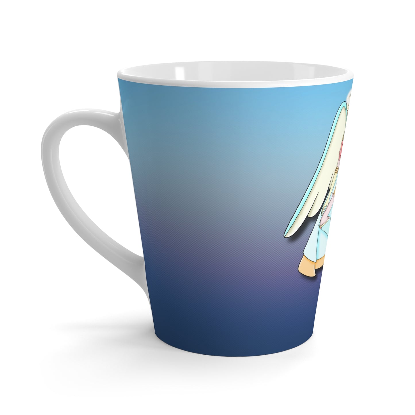 Space Warrior Saint Peter Latte Mug