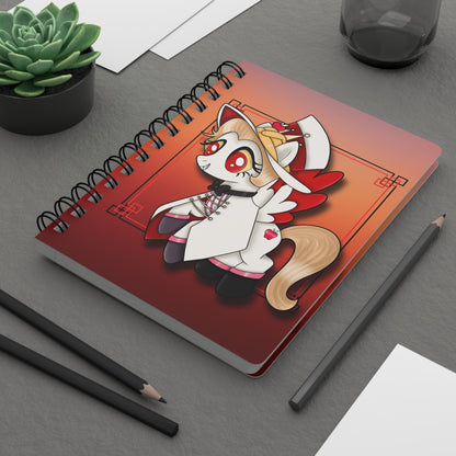 Pony Lucifer Spiral Bound Journal