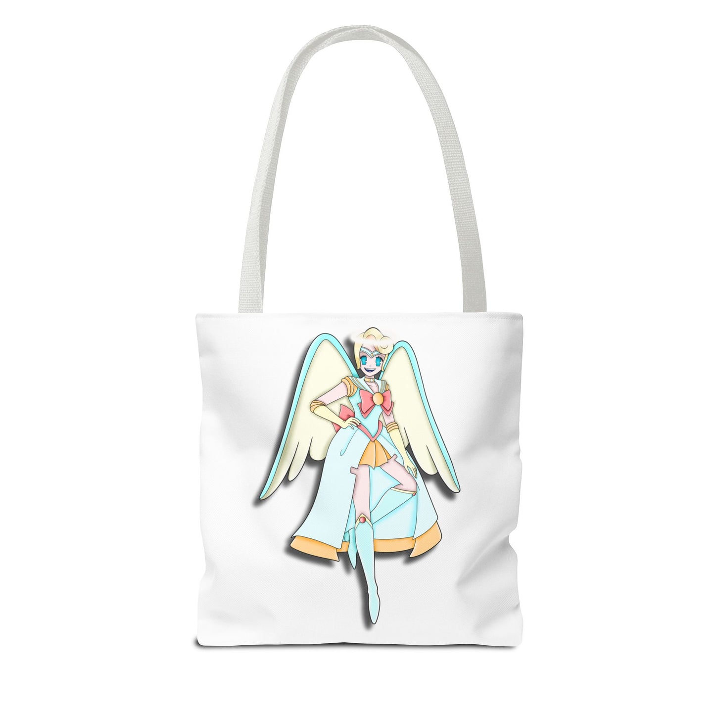 Space Warrior Saint Peter Tote Bag