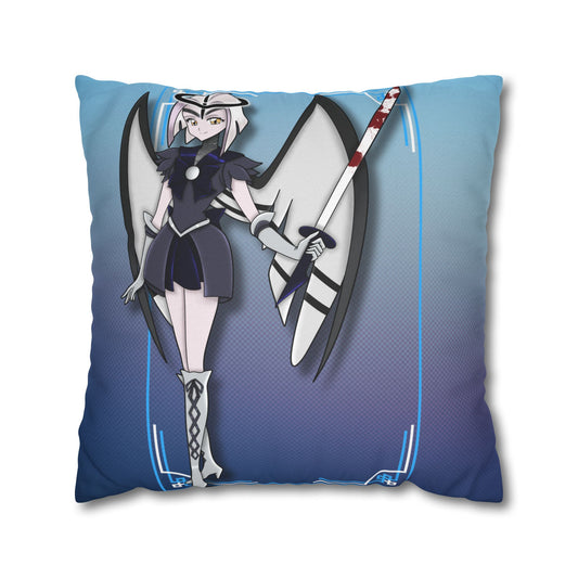 Space Warrior Lute Spun Polyester Square Pillowcase