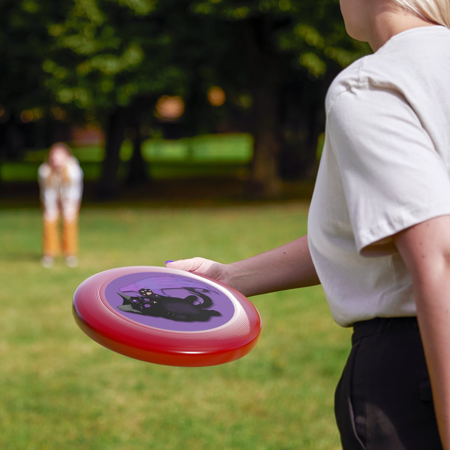 Winged Kitten Wham-O Frisbee