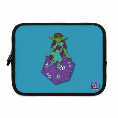 Goblin on a d20 Laptop Sleeve