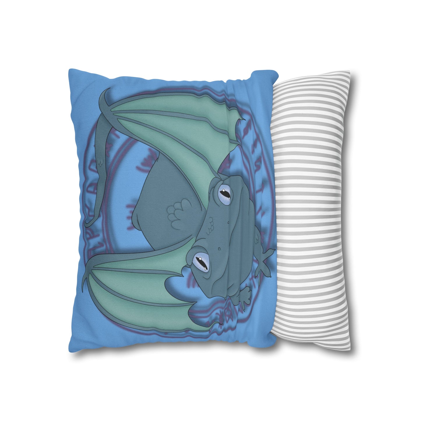 Baby Dragon Spun Polyester Square Pillowcase