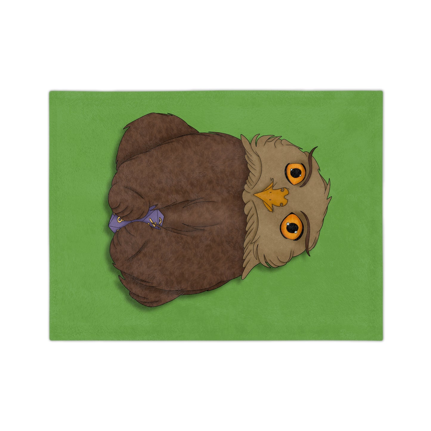 Owlbear Cub Velveteen Microfiber Blanket