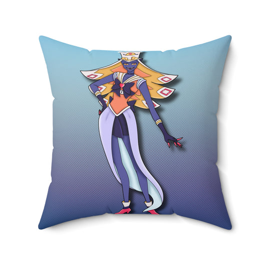 Space Warrior Sir Pentious Spun Polyester Square Pillow