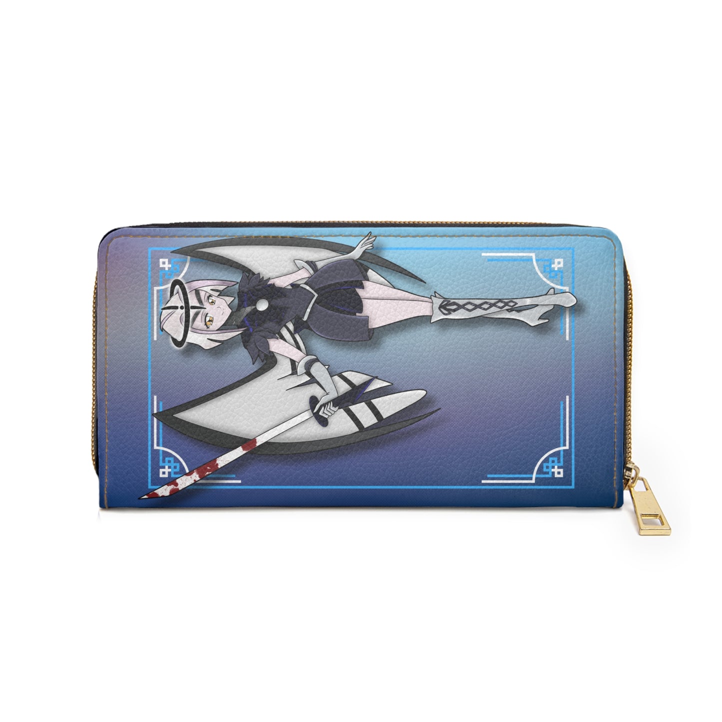 Space Warrior Lute Zipper Wallet