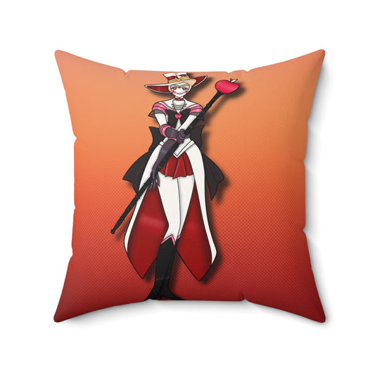 Space Warrior Lucifer Spun Polyester Square Pillow