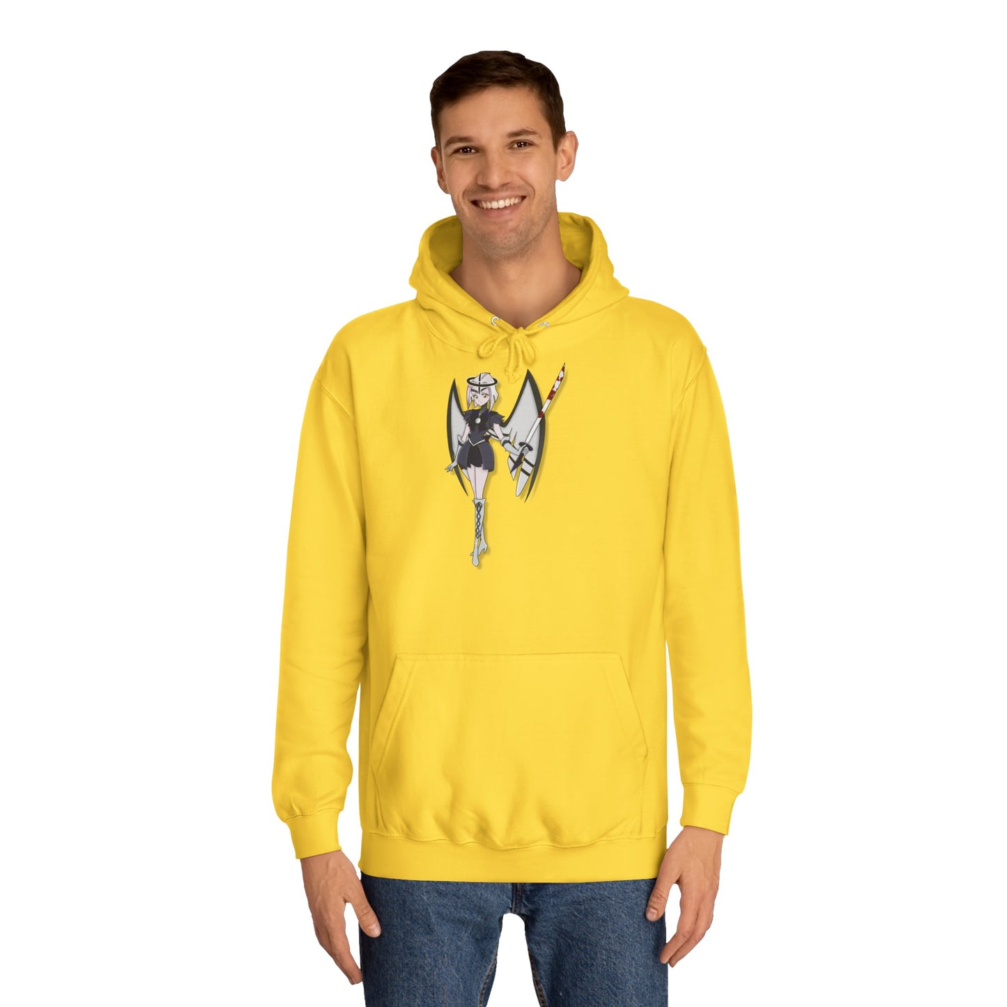 Space Warrior Lute College Hoodie