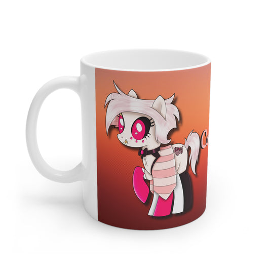 Pony Angel Dust White Ceramic Mug