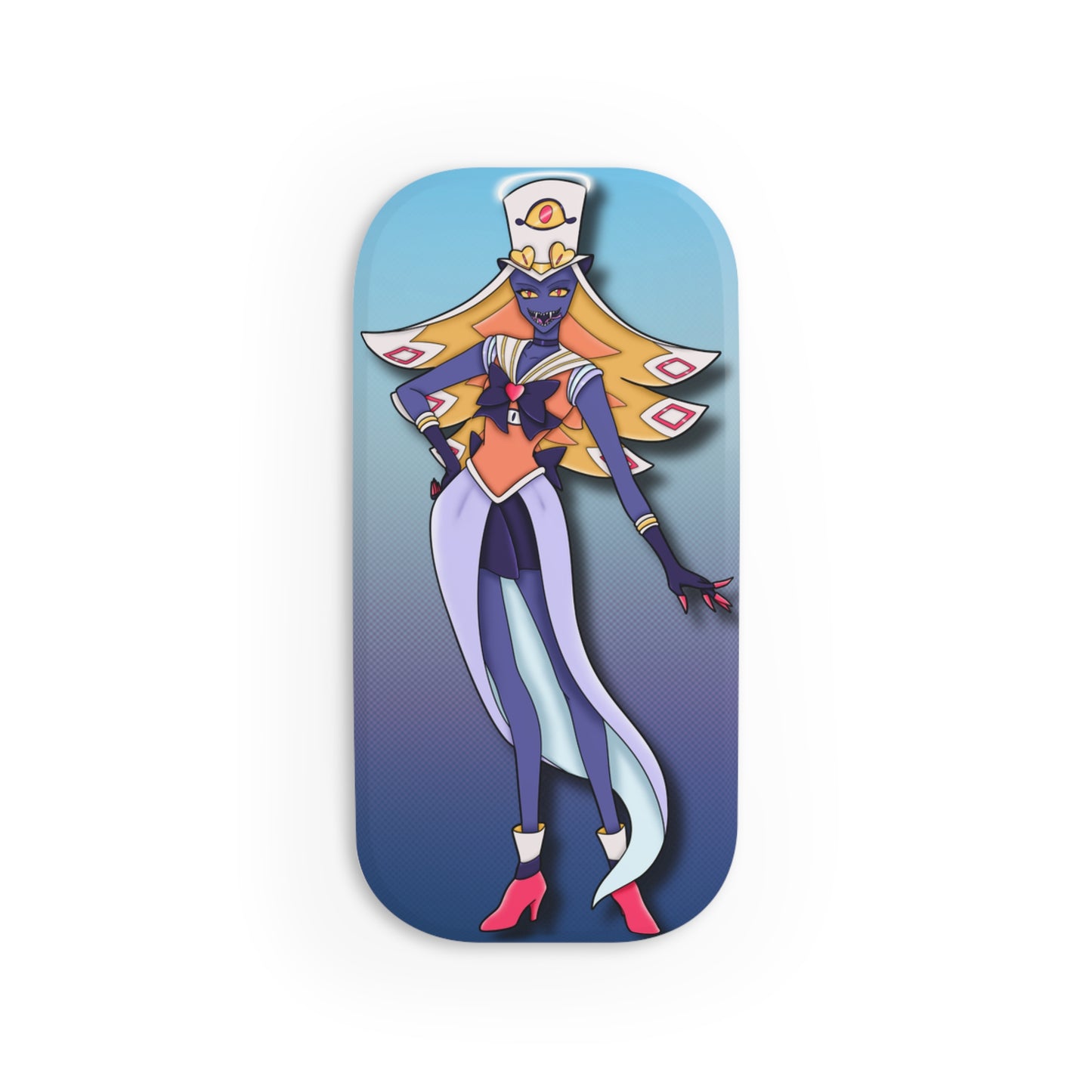 Space Warrior Sir Pentious Phone Click-On Grip