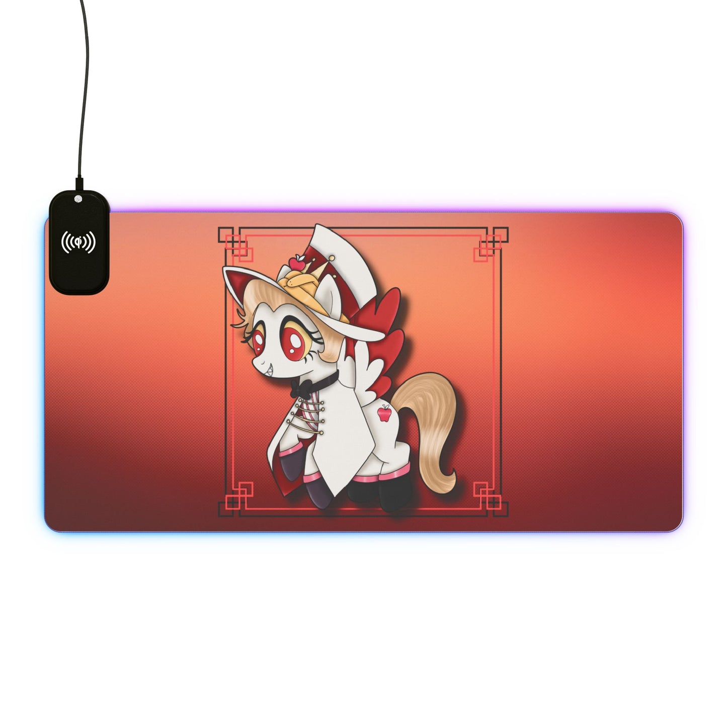 Pony Lucifer LED Gaming Mouse Pad