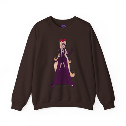 Space Warrior Lilith Heavy Blend™ Crewneck Sweatshirt